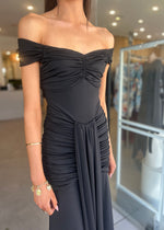 Load image into Gallery viewer, PRESUMPTUOUS OS DRESS - BLACK
