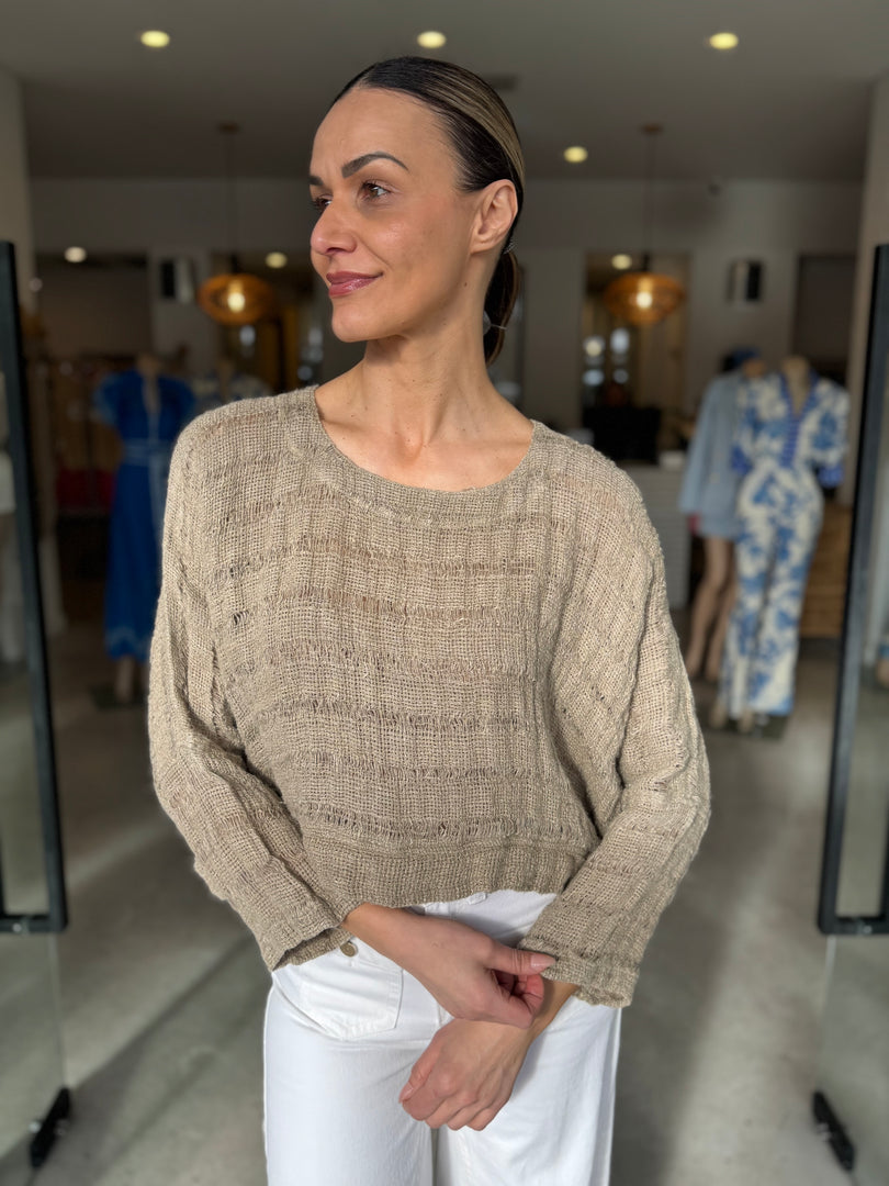 ELENA CROP TOP - MESH