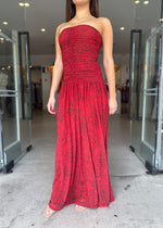 Load image into Gallery viewer, SAFFRON STRAPLESS MAXI DRESS
