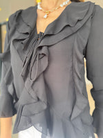 Load image into Gallery viewer, HARPER TOP - BLACK
