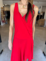 Load image into Gallery viewer, RHONE WRAP ASYM DRESS
