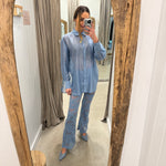 Load image into Gallery viewer, DOLCE LACE PANT - BLUE

