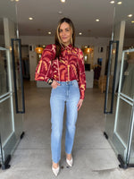 Load image into Gallery viewer, FLEETWOOD BLOUSE - ARLO WINE
