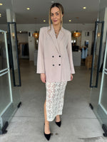 Load image into Gallery viewer, CHLOE LACE SKIRT - BUTTER
