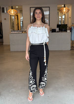 Load image into Gallery viewer, HELM EMBROIDERED PANT
