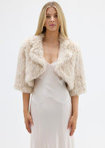 Load image into Gallery viewer, SUSIE BOLERO JACKET - OATMEAL
