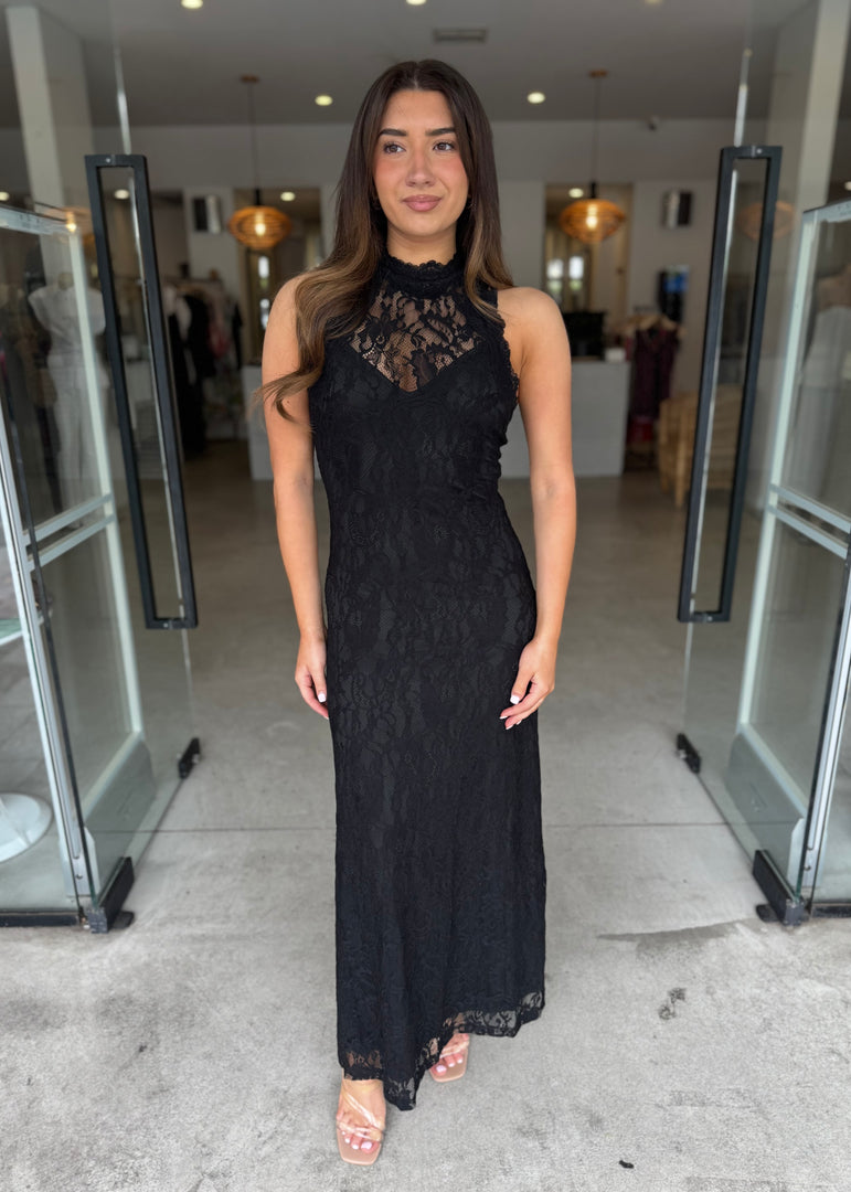 LACED IN LOVE MAXI DRESS