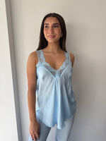 Load image into Gallery viewer, LACE CAMI * CELESTE

