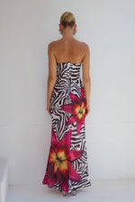 Load image into Gallery viewer, ALESSIA MAXI ZEBRA FLORAL
