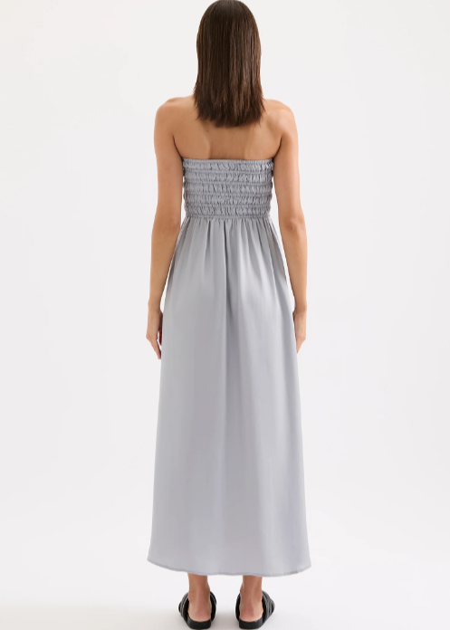 ZURI TENCEL MAXI DRESS - STORM