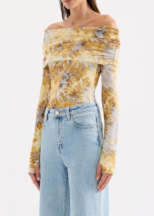 LUMINE MESH LS TOP