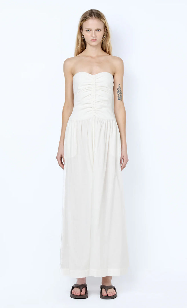 IONE MAXI DRESS - IVORY