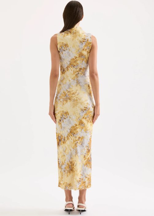 LUMINE MESH MAXI DRESS