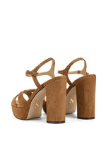 Load image into Gallery viewer, HANNAH PLATFORM HEEL - TOBACCO
