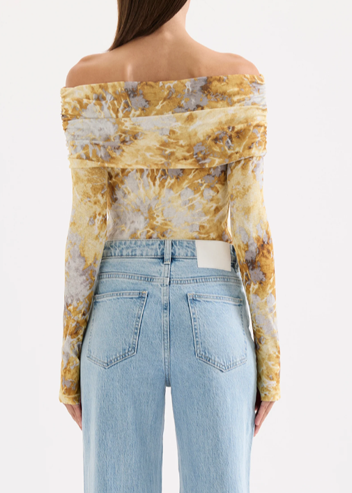 LUMINE MESH LS TOP
