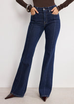 Load image into Gallery viewer, GOOD LEGS FLARE JEANS - DEEP
