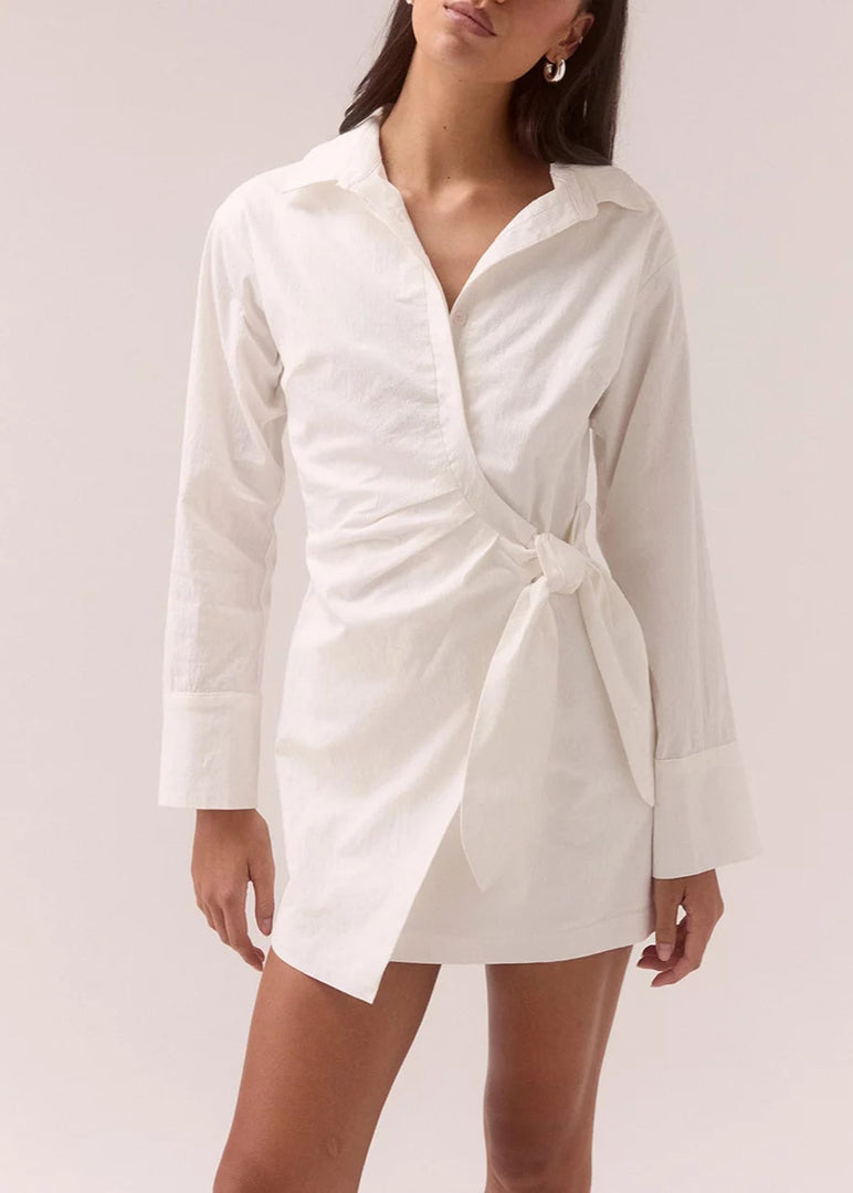 PRIMARY SHIRT DRESS