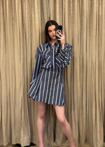 Load image into Gallery viewer, CAMBRIDGE SHIRT MINI DRESS

