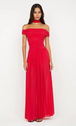 Load image into Gallery viewer, DEIJA OS MAXI DRESS - STRAWBERRY
