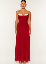 Load image into Gallery viewer, NICOLETTE DRESS - RASPBERRY
