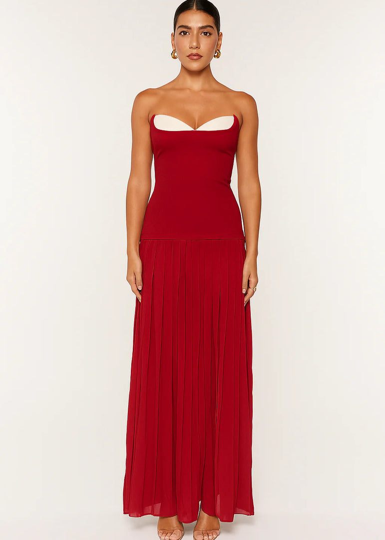 NICOLETTE DRESS - RASPBERRY