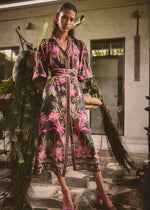 Load image into Gallery viewer, CARMEN SILK COTTON MAXI DRESS

