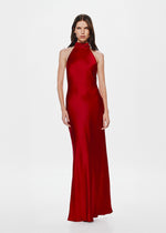 Load image into Gallery viewer, EVIANNA DRESS - CHERRY
