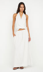 Load image into Gallery viewer, SASKI HALTER TOP - WHITE
