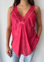 Load image into Gallery viewer, LACE CAMI * ROSA CINA
