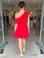 Load image into Gallery viewer, ELINOR OS MINI DRESS - RED
