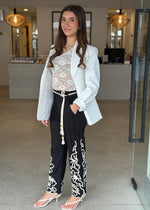 Load image into Gallery viewer, HELM EMBROIDERED PANT
