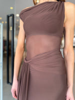 Load image into Gallery viewer, SISAL DRESS ESPRESSO

