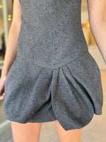 Load image into Gallery viewer, SHAE MINI DRESS CHARCOAL
