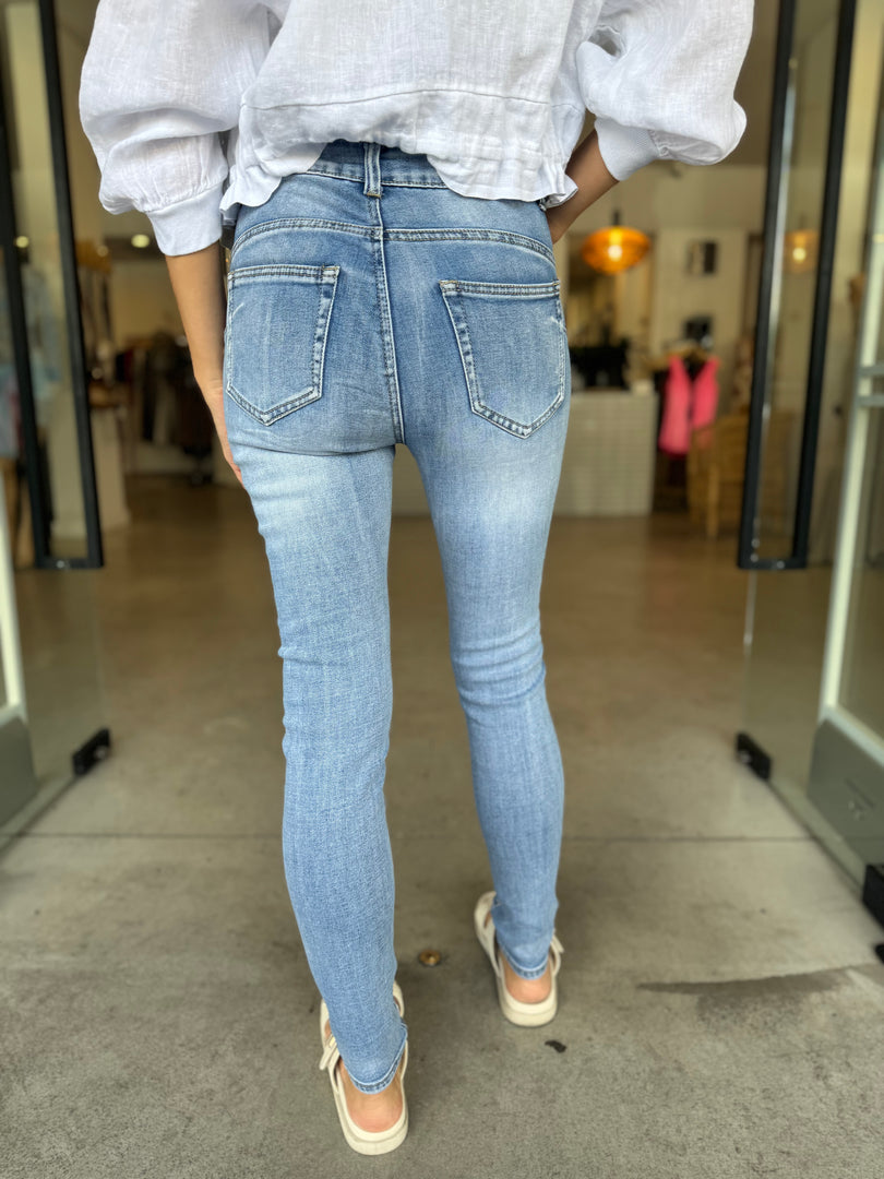 VAPORETTO MET FRONT JEAN - DENIM