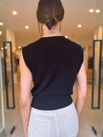 Load image into Gallery viewer, JORDI KNIT TOP - BLACK
