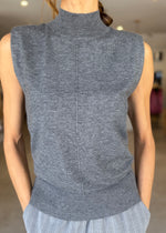 Load image into Gallery viewer, RAE KNIT TANK - CHARCOAL

