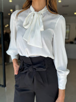 Load image into Gallery viewer, GISELLE BLOUSE WHITE
