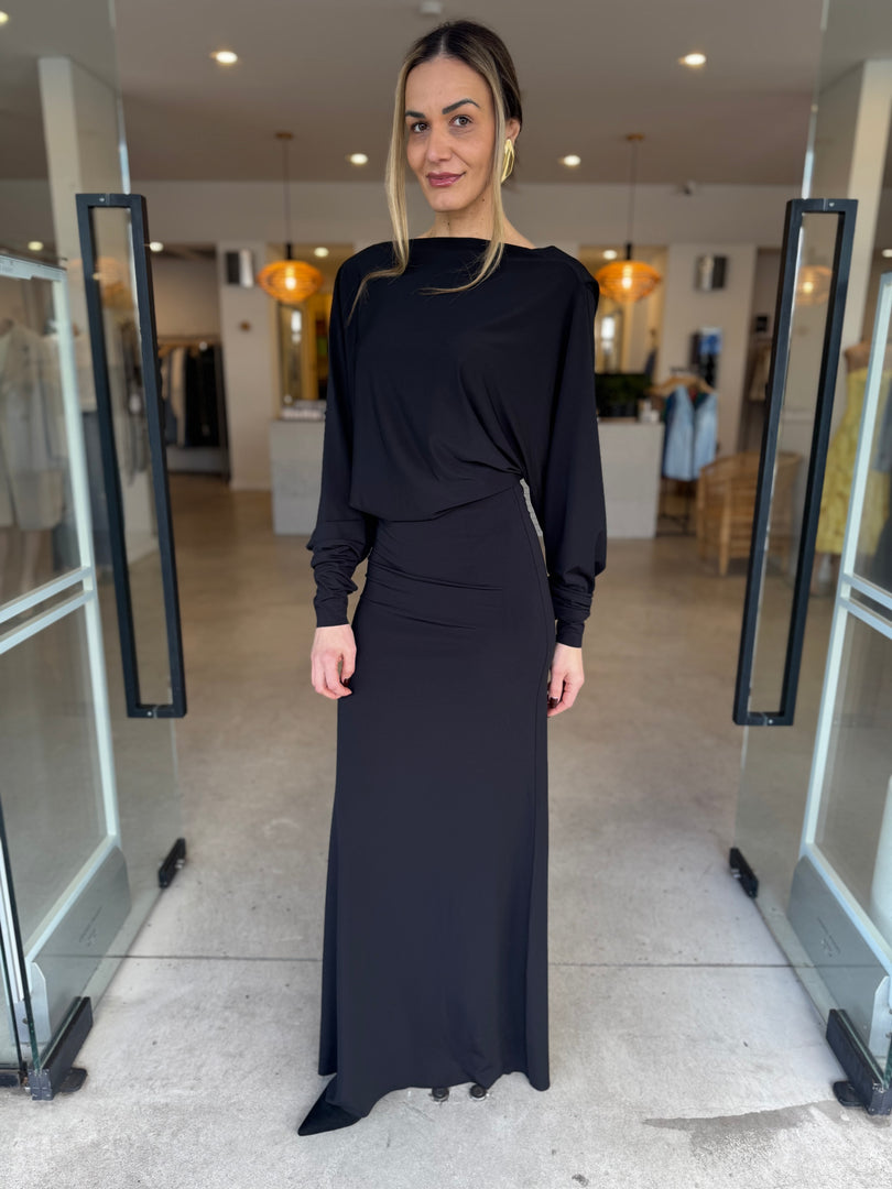 ZEPHYR DRESS - BLACK