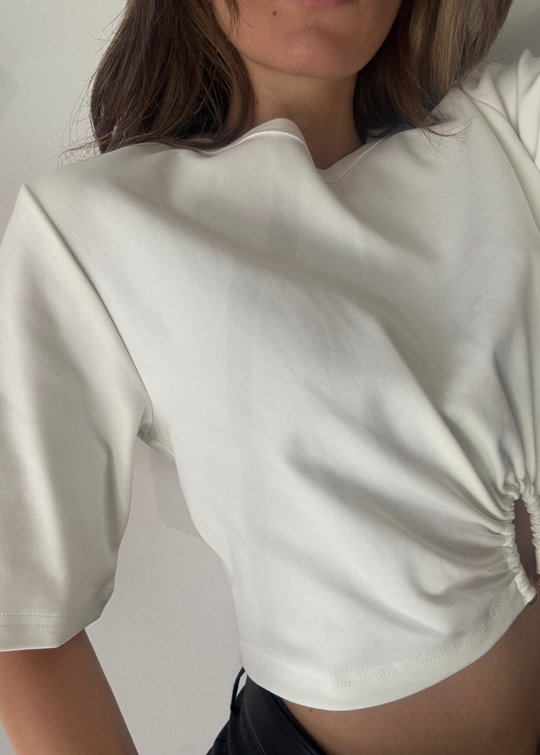 DAWSON RING TEE - WHITE