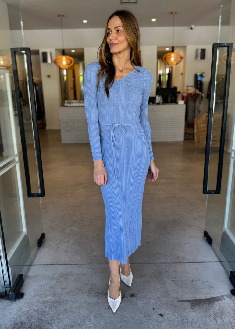 AMIRA KNIT MIDI DRESS