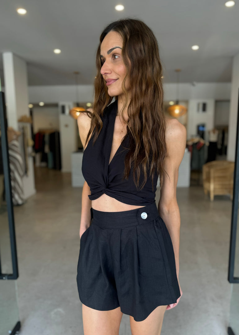 FLORENCE SHORTS - BLACK