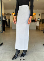 Load image into Gallery viewer, ELENA MAXI SKIRT GREY
