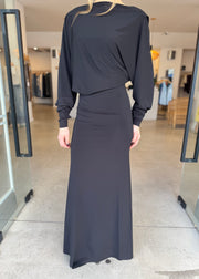 ZEPHYR DRESS - BLACK