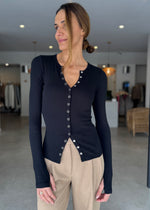 Load image into Gallery viewer, MAYA TOP - BLACK
