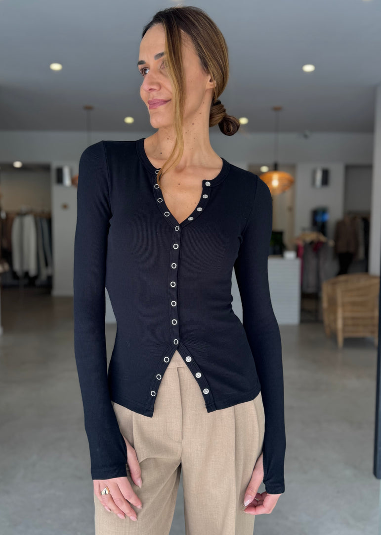 MAYA TOP - BLACK