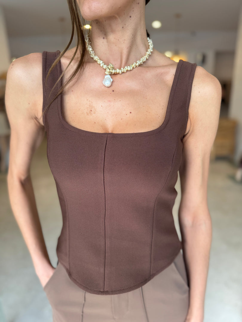 KHLOE CORSET TOP - COCO