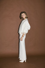 Load image into Gallery viewer, ALANNA BOUCLE BOMBER JACKET
