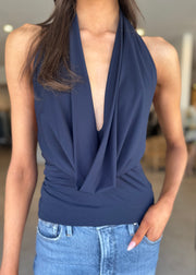 SONNIE HALTER TOP - INK