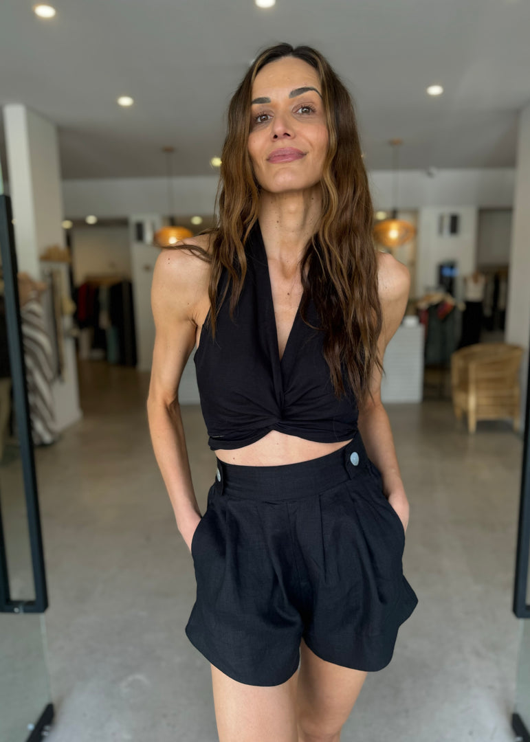 FLORENCE SHORTS - BLACK