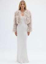 Load image into Gallery viewer, MANHATTAN CROP JACKET - BLUSH
